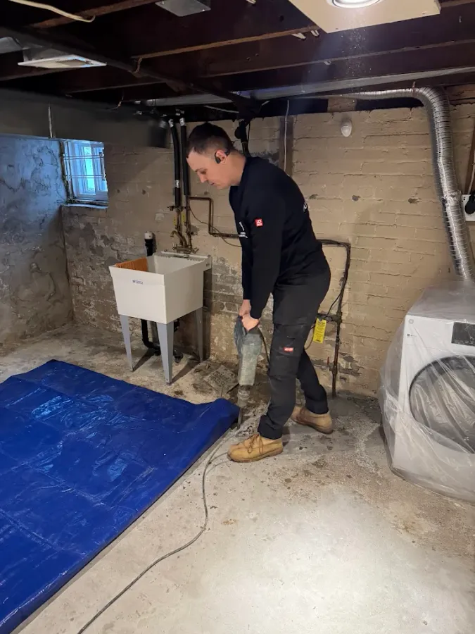 Rough-In Plumbing for Basement Bathrooms in Toronto: Layout, Drainage, OBC Compliance, and the Mistakes That Fail Inspection — Tornado Plumbing & Drains, Toronto & the GTA.
